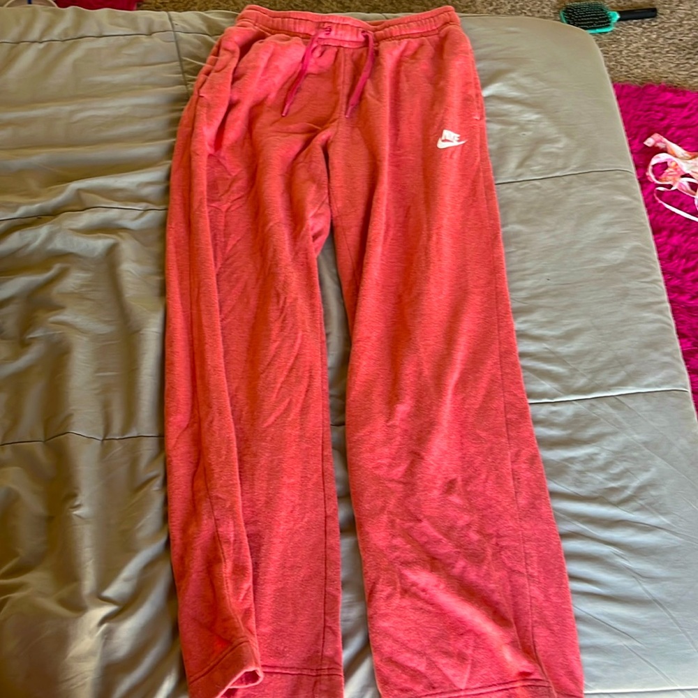 Nike wide leg sweats